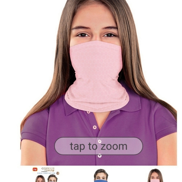 🆕️Cooper Fit Face Mask Protector 3Piece AGES 8+ - Picture 2 of 10